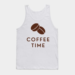 Coffe Bean Time Tank Top